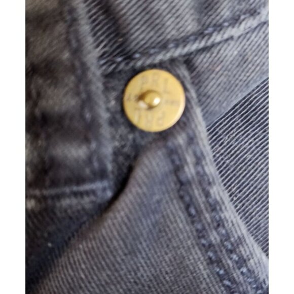 Vintage Ralph Lauren Mens 32x30 Faded 650 Straight Leg Dungaree Pants Navy Blue - Picture 7 of 16